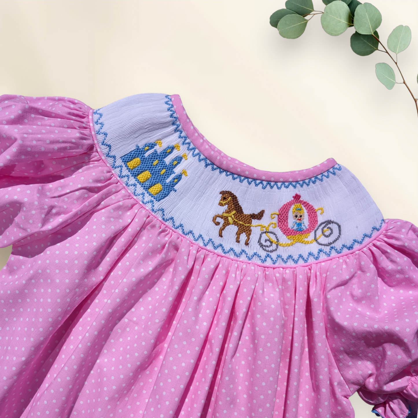 Smocked Princess Bishop Dress