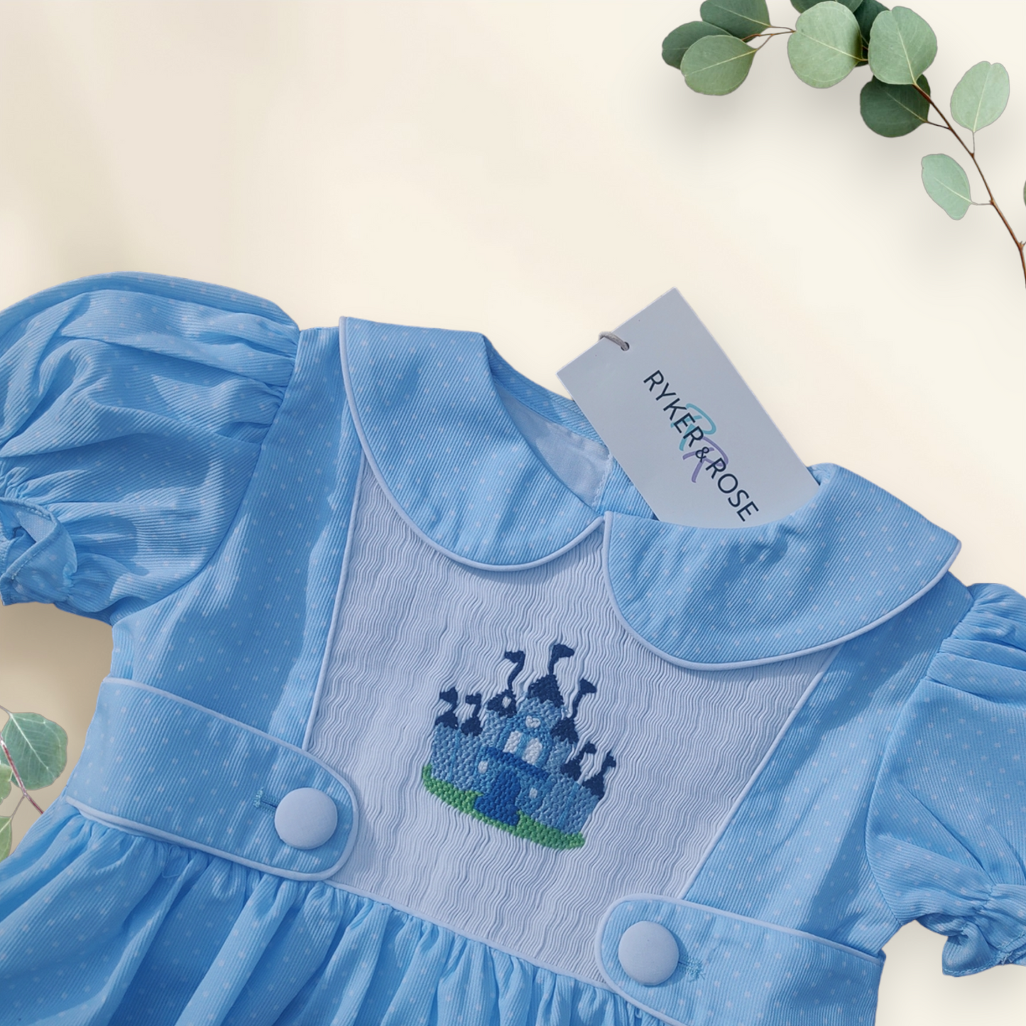 Blue Castle Dress
