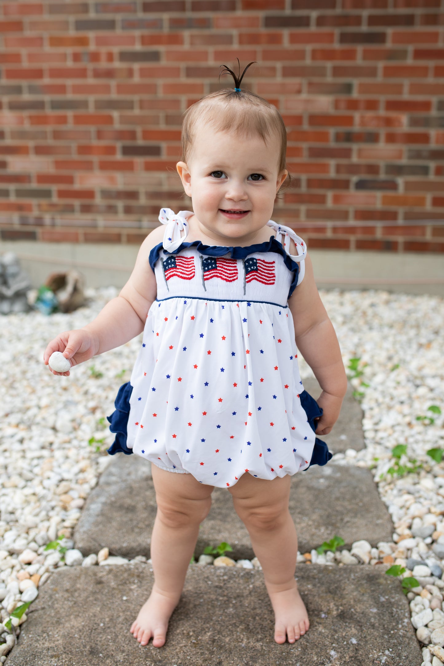 Red, Blue & White - Bubble