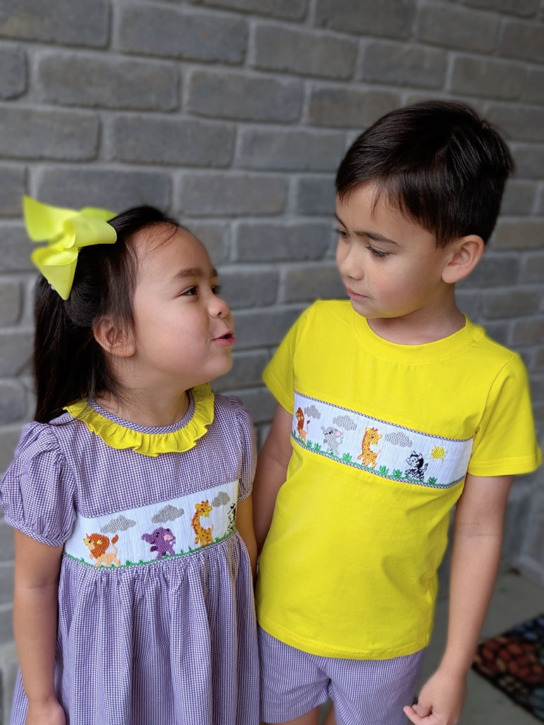 Marching Animals Short Set