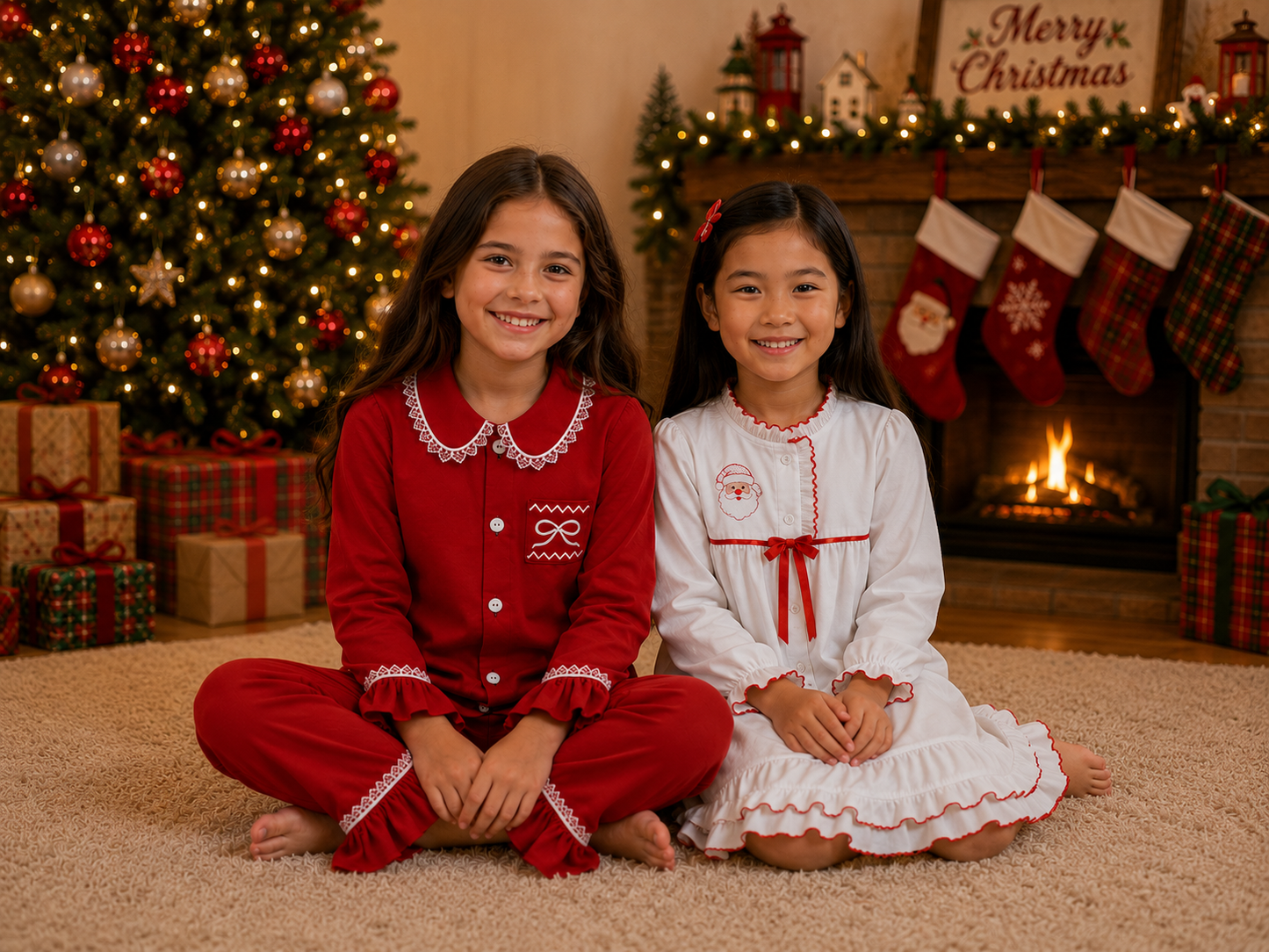 Christmas Gown (White)