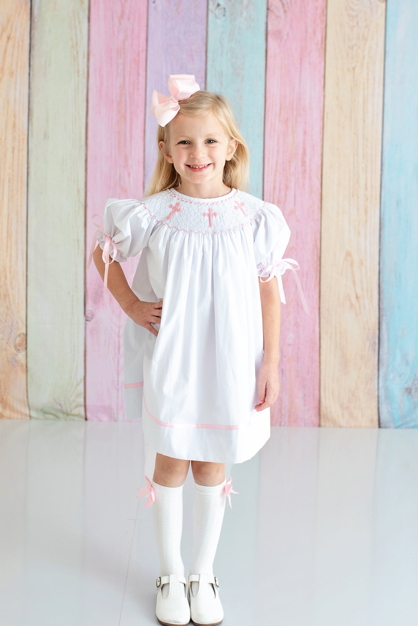 White Easter Bishop Dress