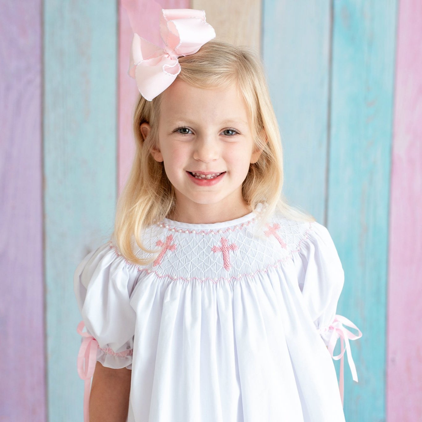 White Easter Bishop Dress White Easter Bishop Dress