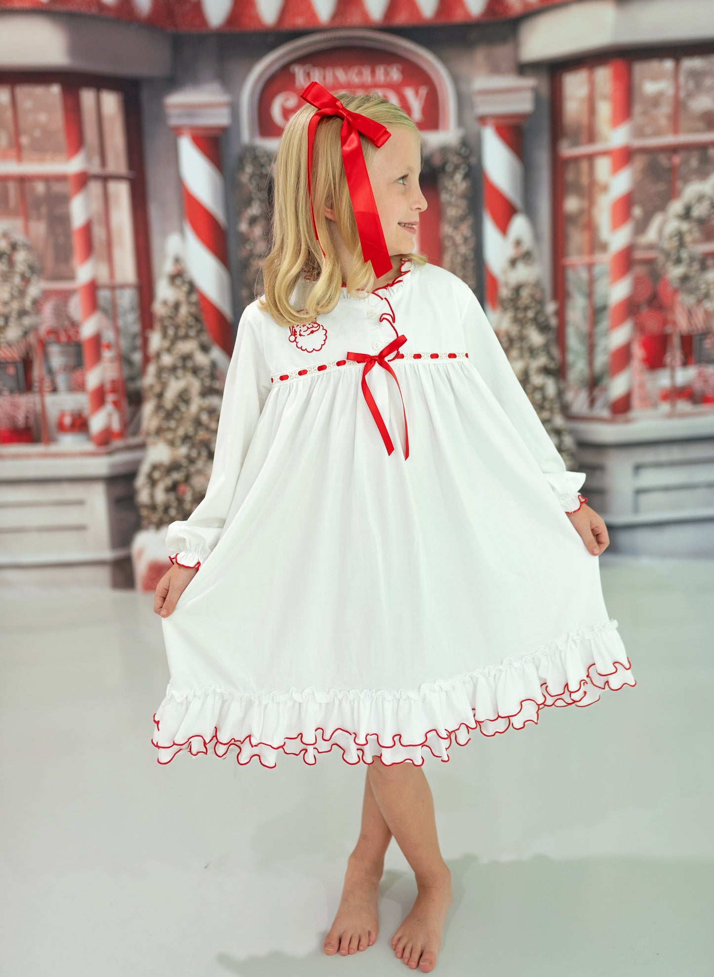 Santa Pajama Gown