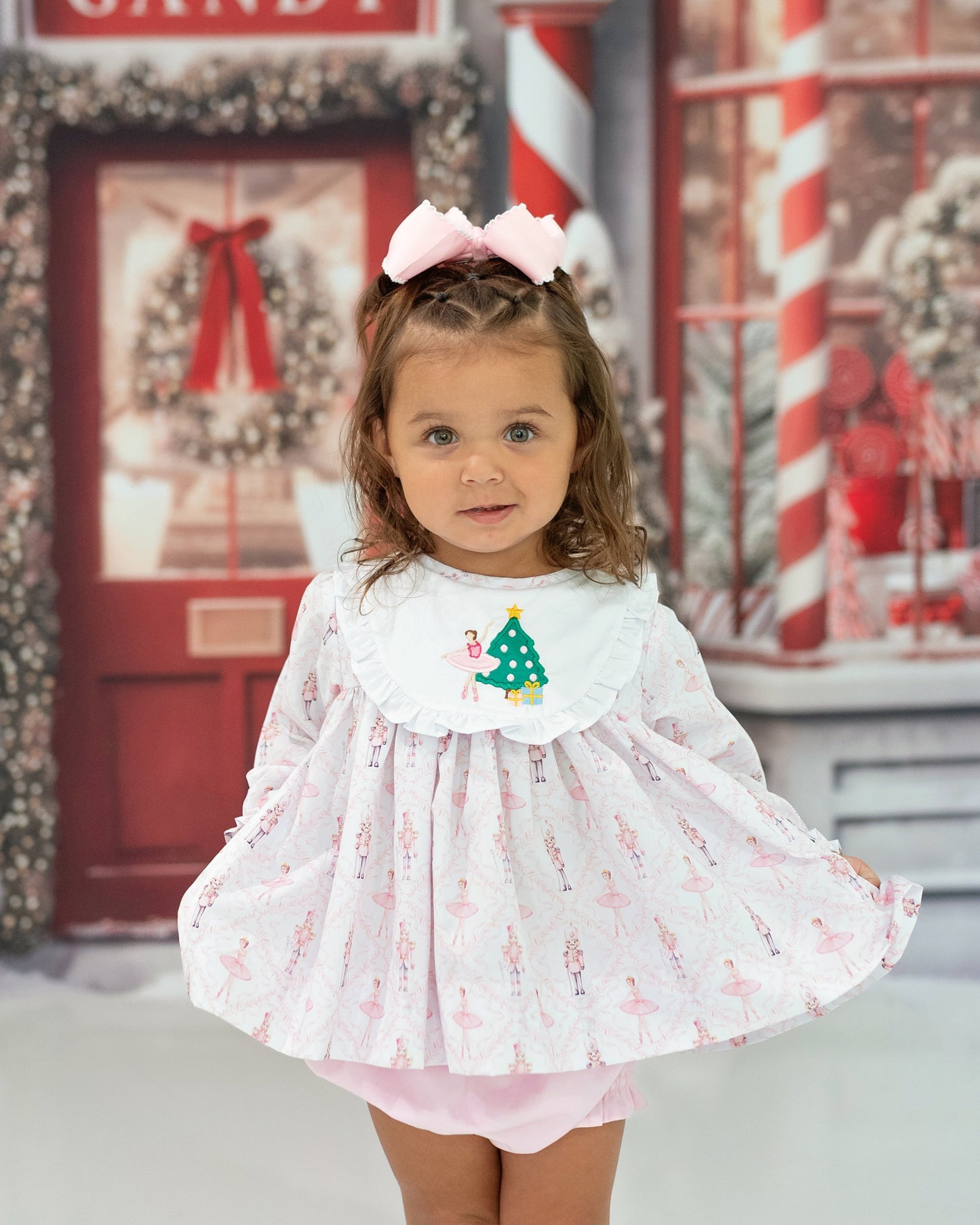 Pink Nutcracker Bloomer Set