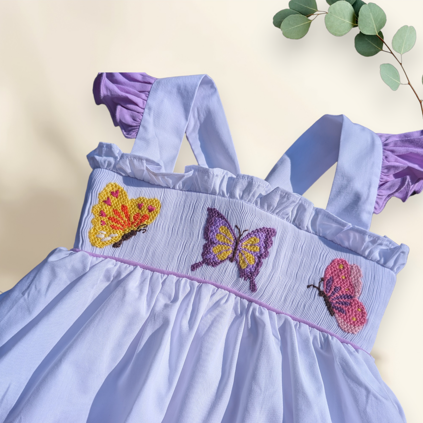 Smocked Butterflies