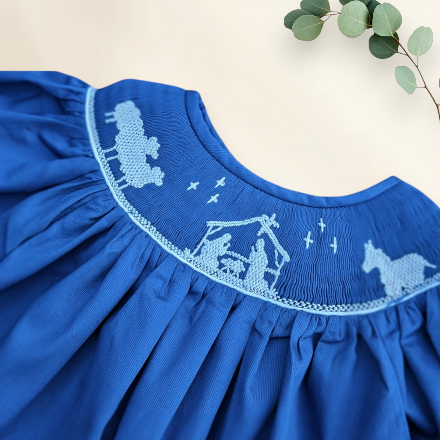 Navy Nativity Dress RESTOCKED!!