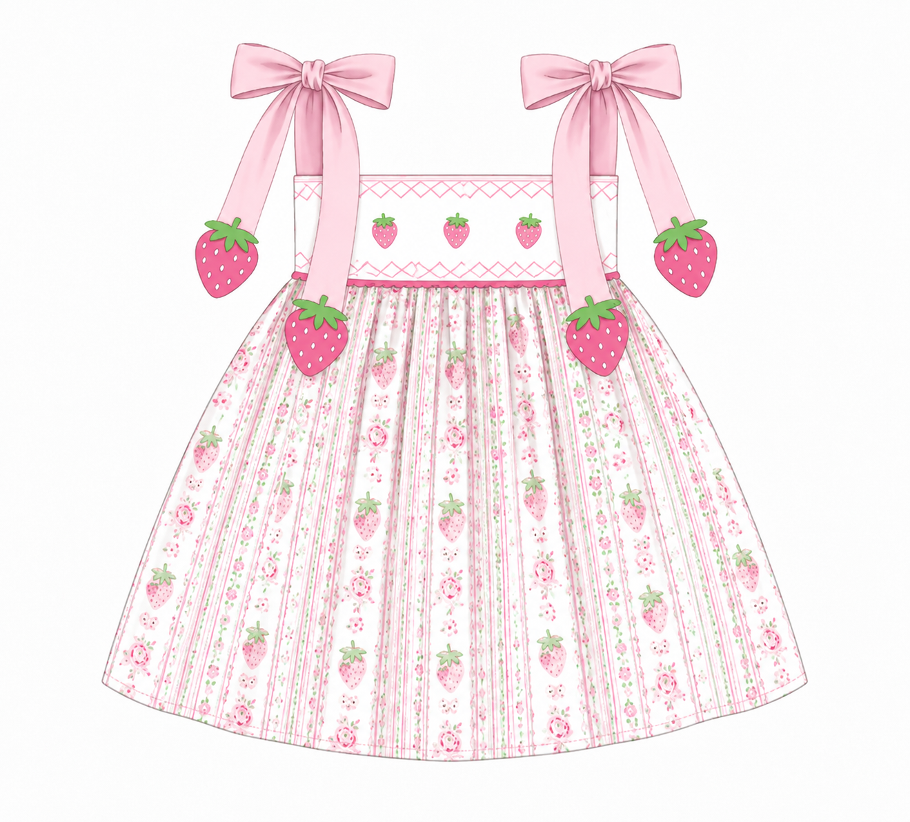 Strawberries - Dress
