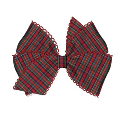 6" Tartan Hairbow