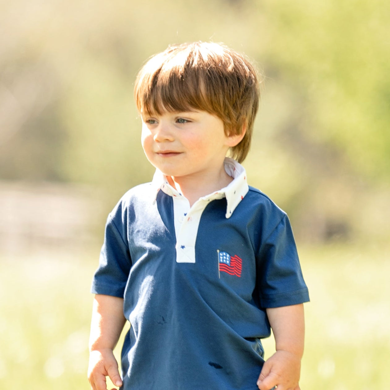 Red, Blue & White - Shirt