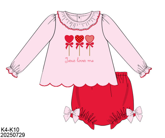 Hearts Trio - Bloomer Set
