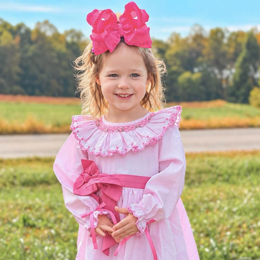 Pink Christmas Rose - Dress