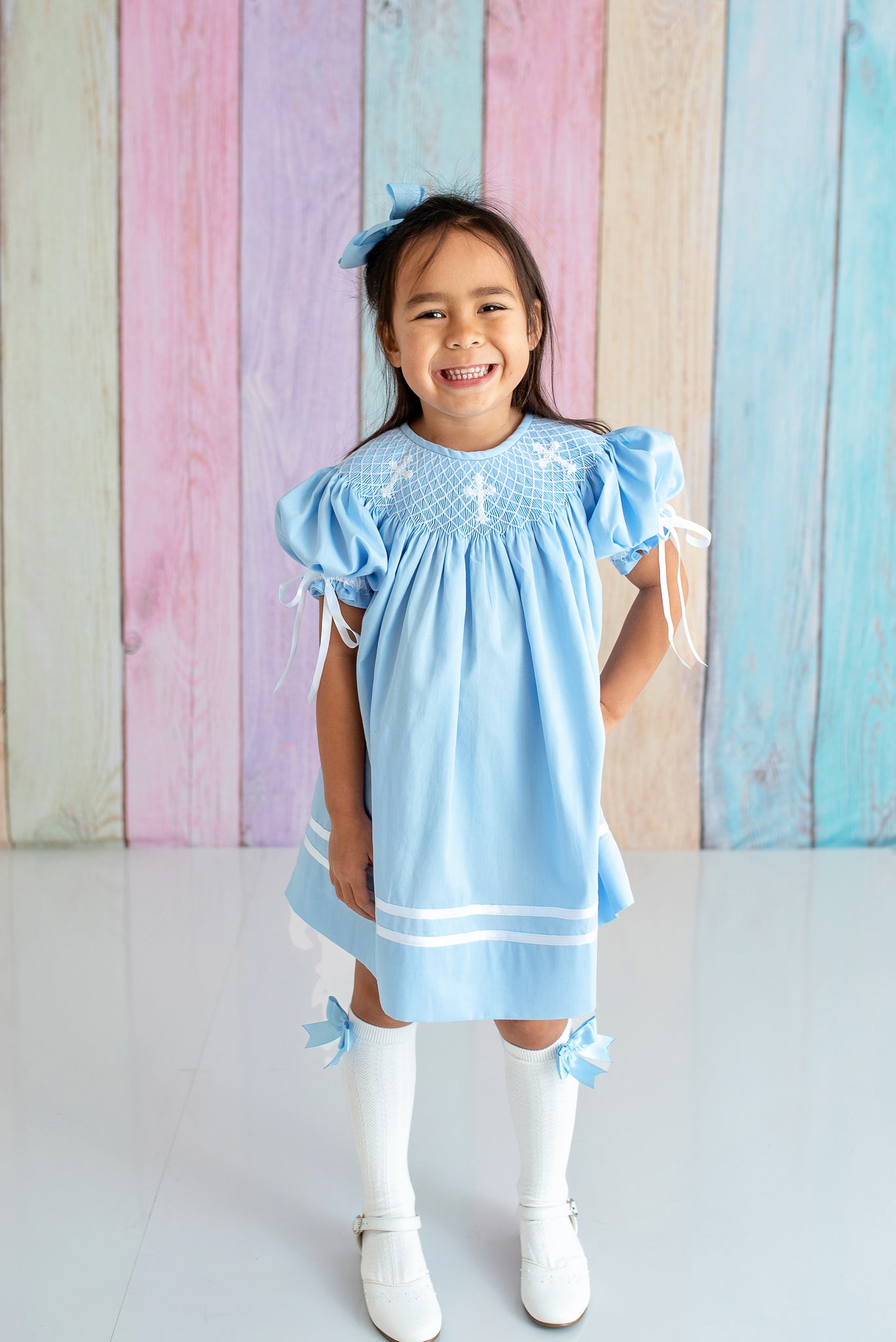 Blue Easter Dress