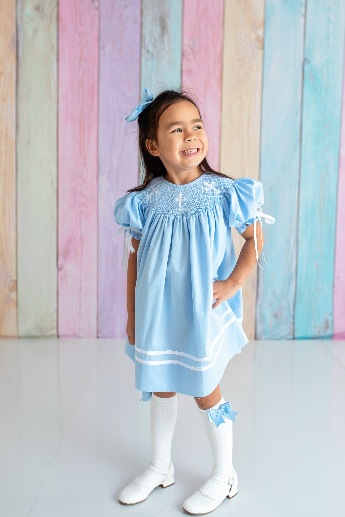 Blue Easter Dress