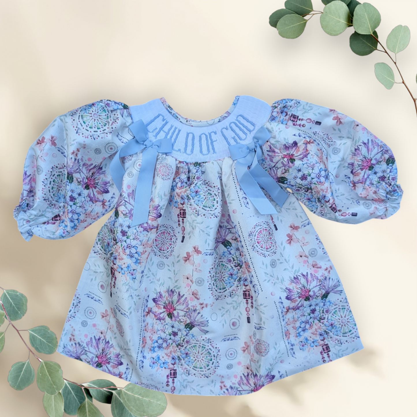 Taffeta Fabric Child of God Dress
