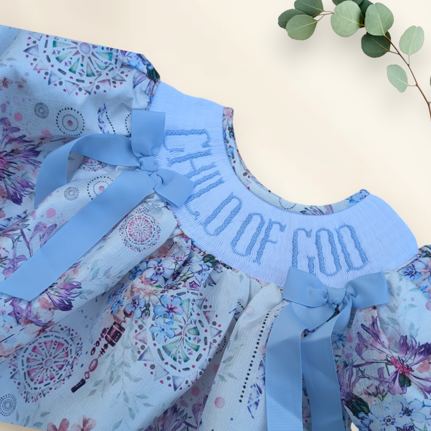 Taffeta Fabric Child of God Dress