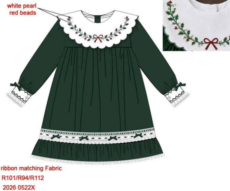 Christmas Green - Dress