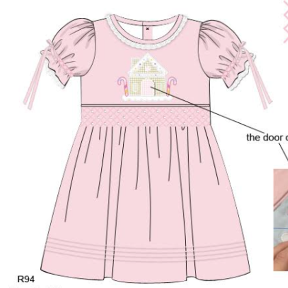 Pink Gingerbread - Dress