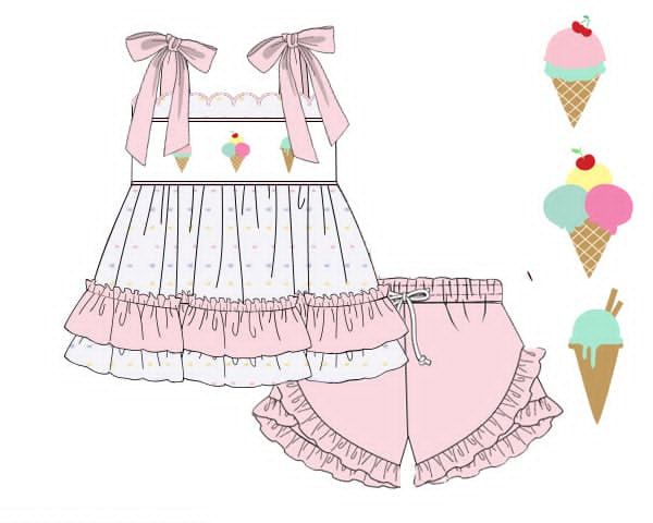 Summer Ice Cream - Short Set