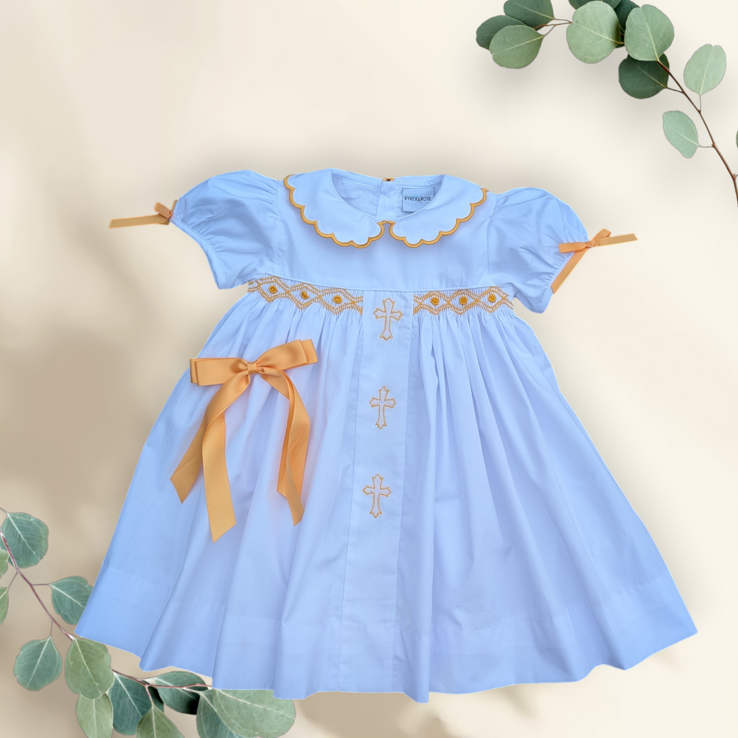 Shadow Cross Embroidery - Dress