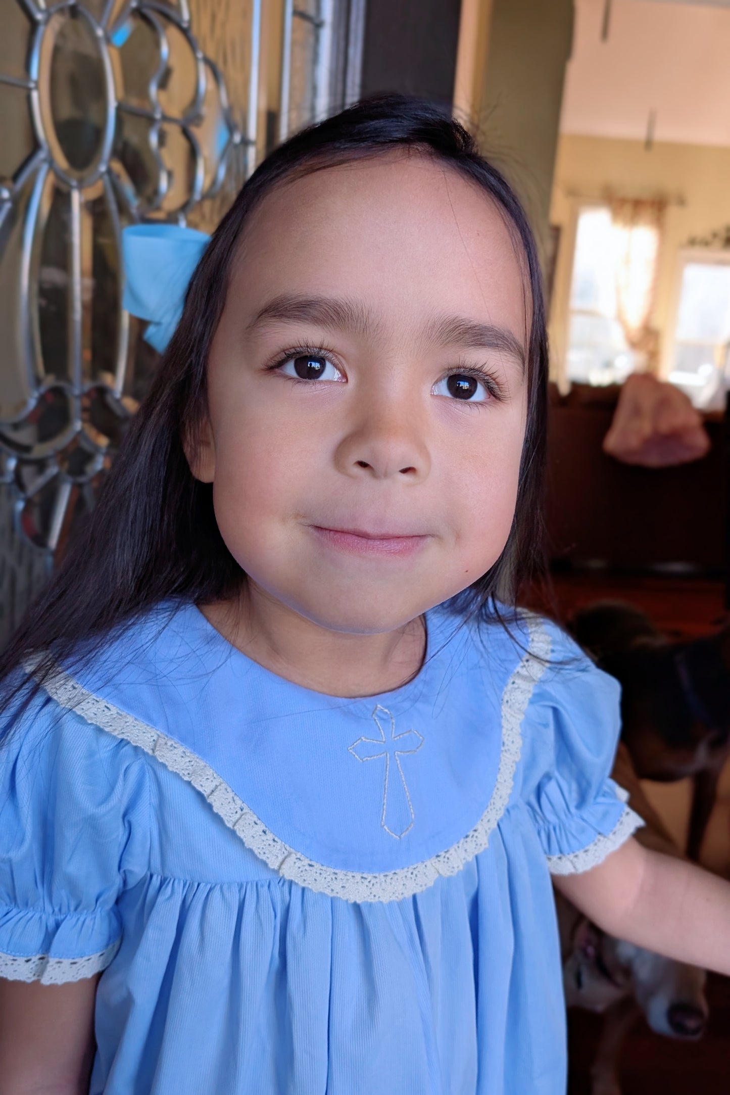Blue Heirloom Dress