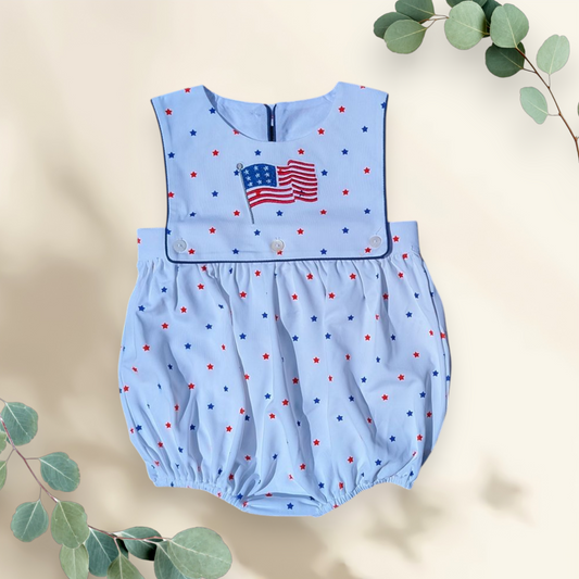 Red, Blue & White - (Boy) Bubble