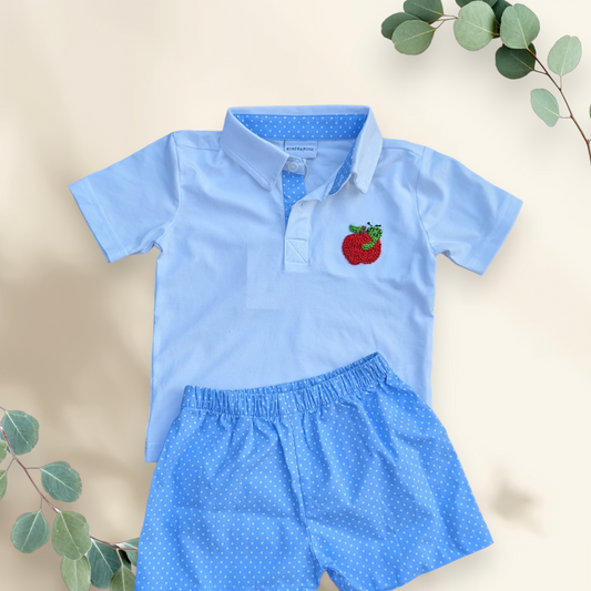 Apple Back to School Boy Set