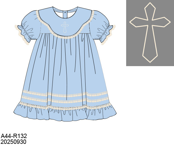 Blue Heirloom Dress