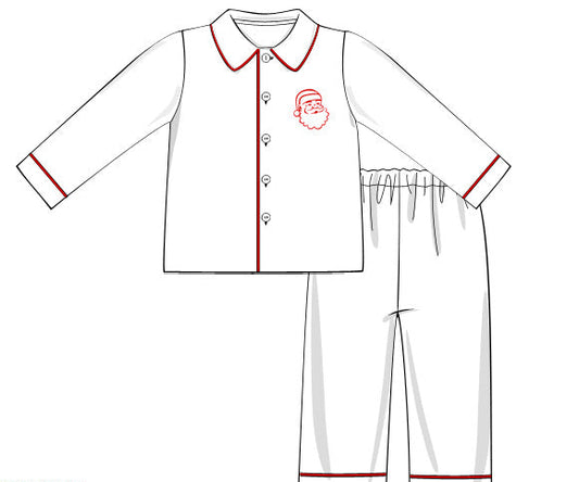 Santa Pajama Set