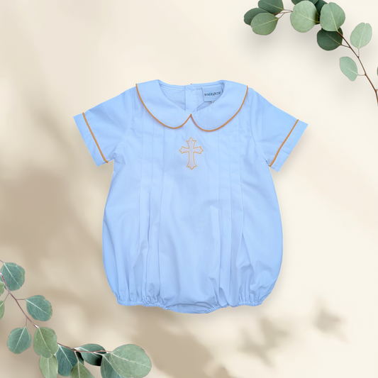 Shadow Cross Embroidery - Boy Bubble