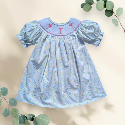 Floral Easter Cross - Dress