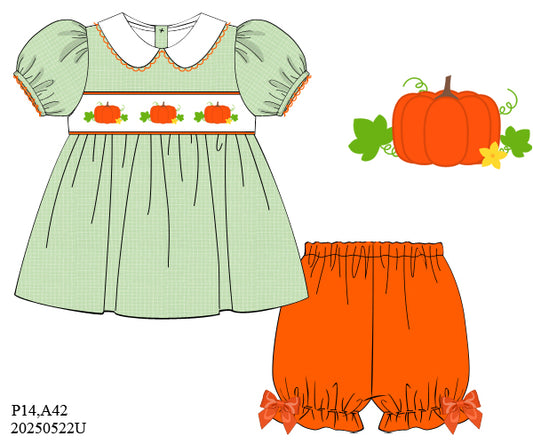 Pumpkins - Bloomer Set