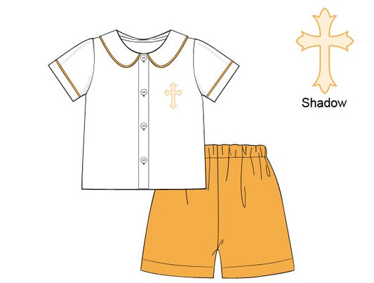 Shadow Cross Embroidery - Boy Set