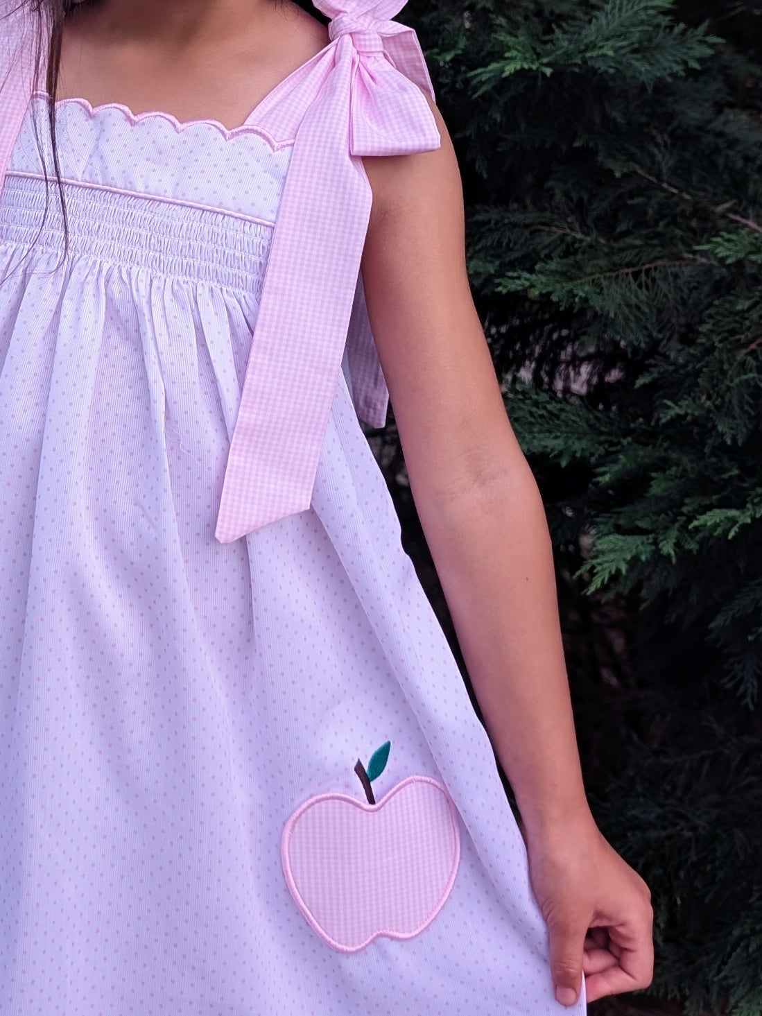 Pink Back to School Dress