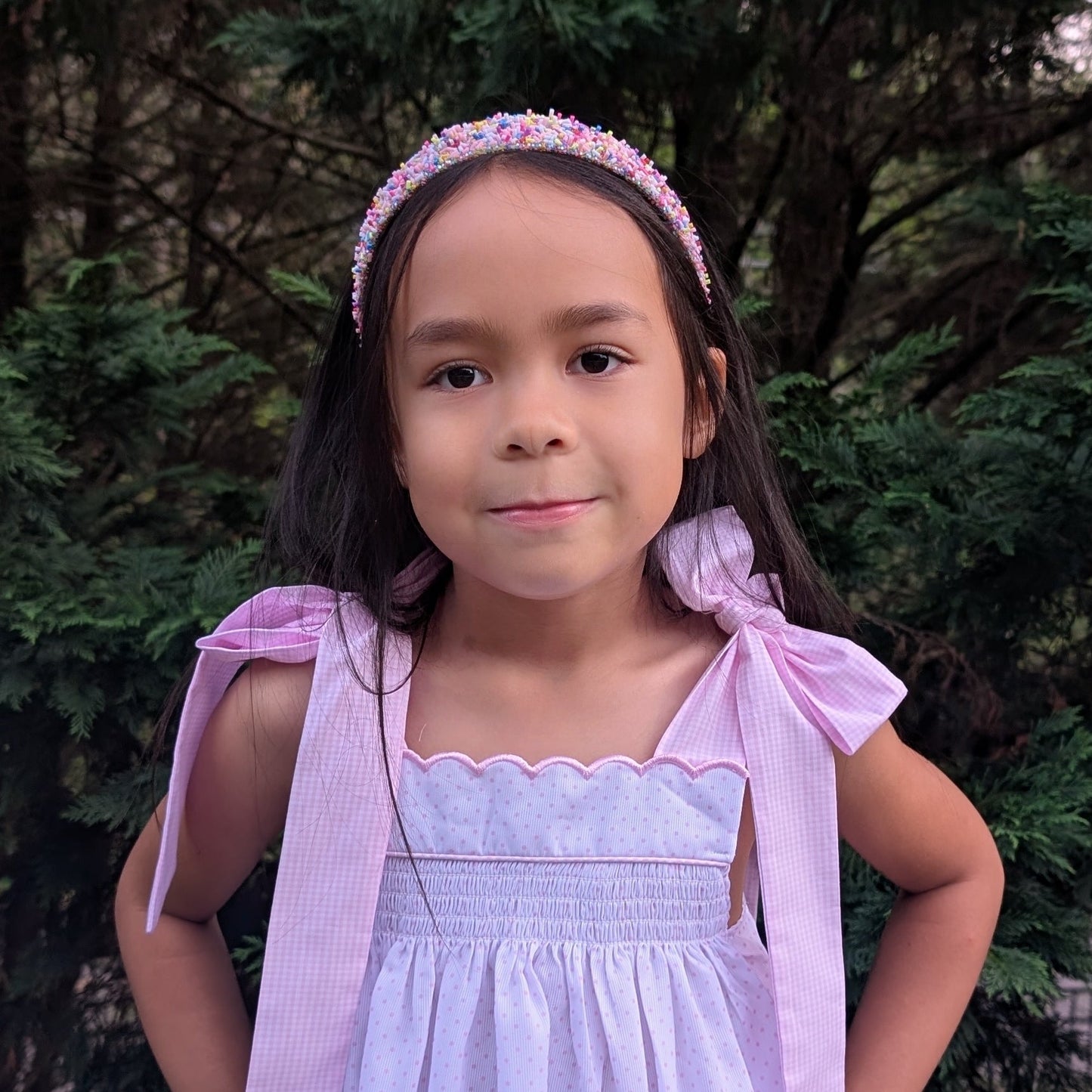 Pink Back to School Dress