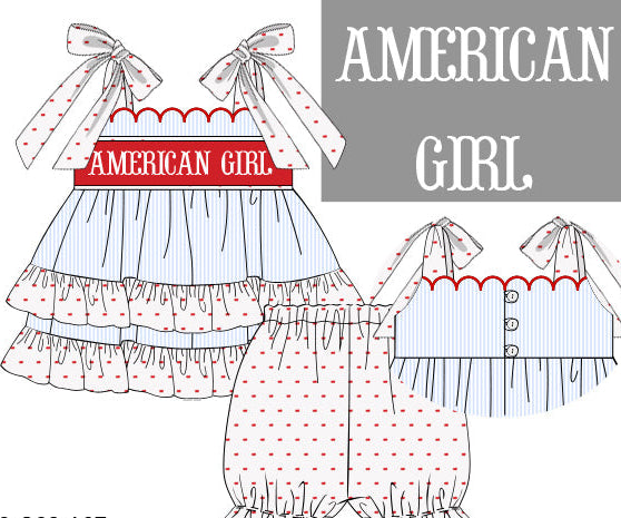 Fourth of July - Bloomer Set