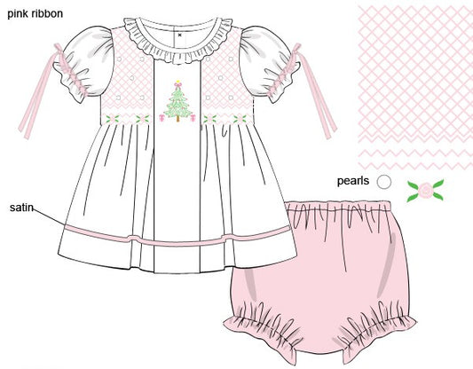 Classic Christmas Tree - Bloomer Set