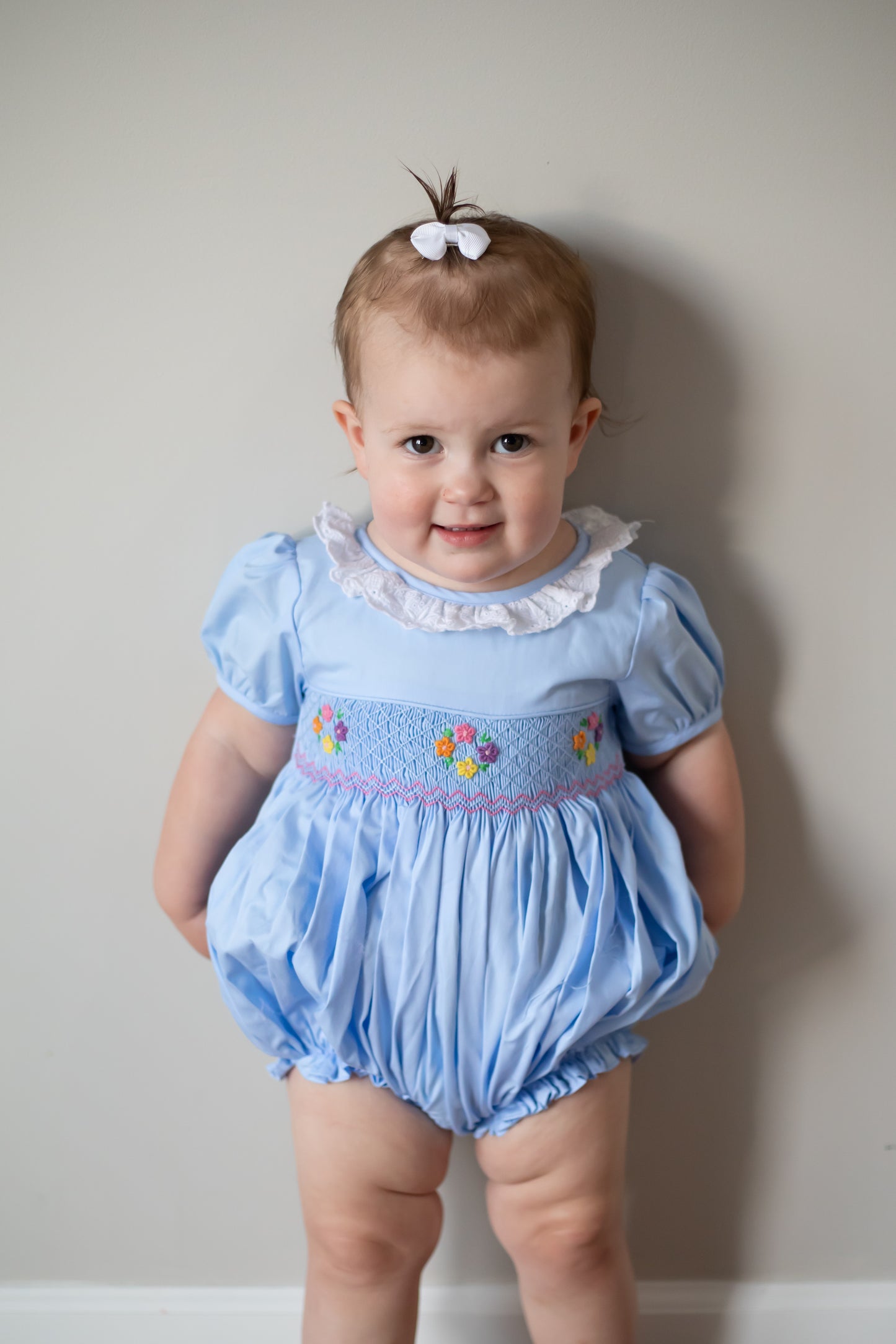 Pique Pastel Blue - Bubble