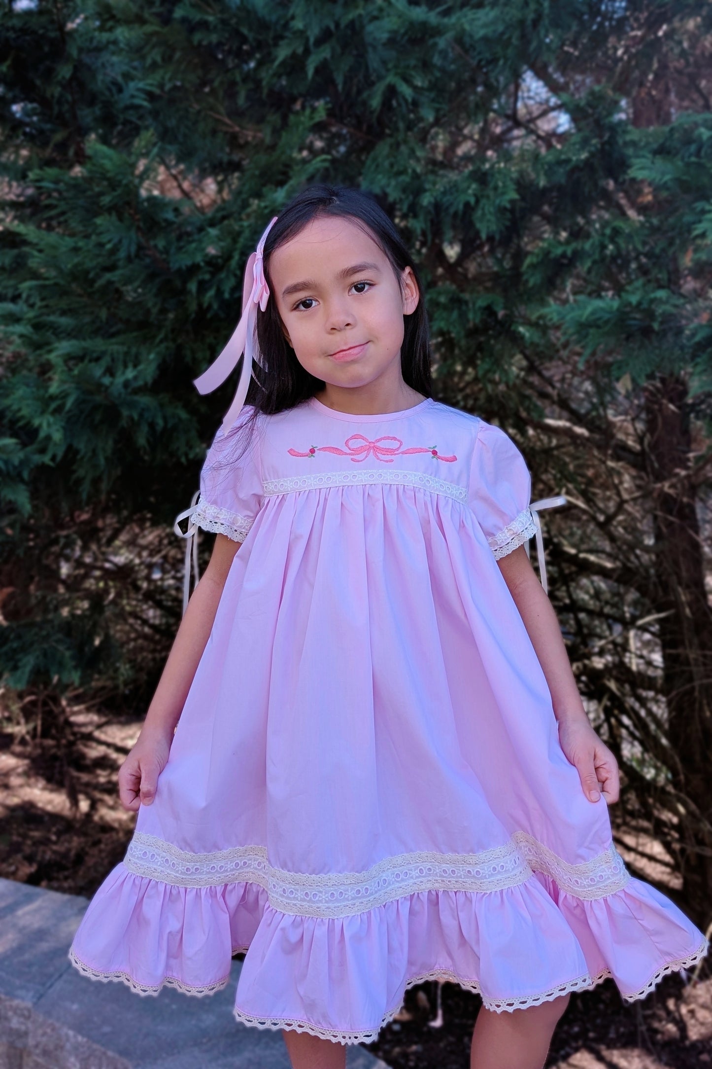 Pink Heirloom Dress