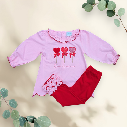 Hearts Trio - Pants Set